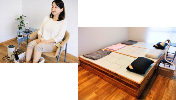 ストーン足湯＋天降石岩盤浴 （120分）